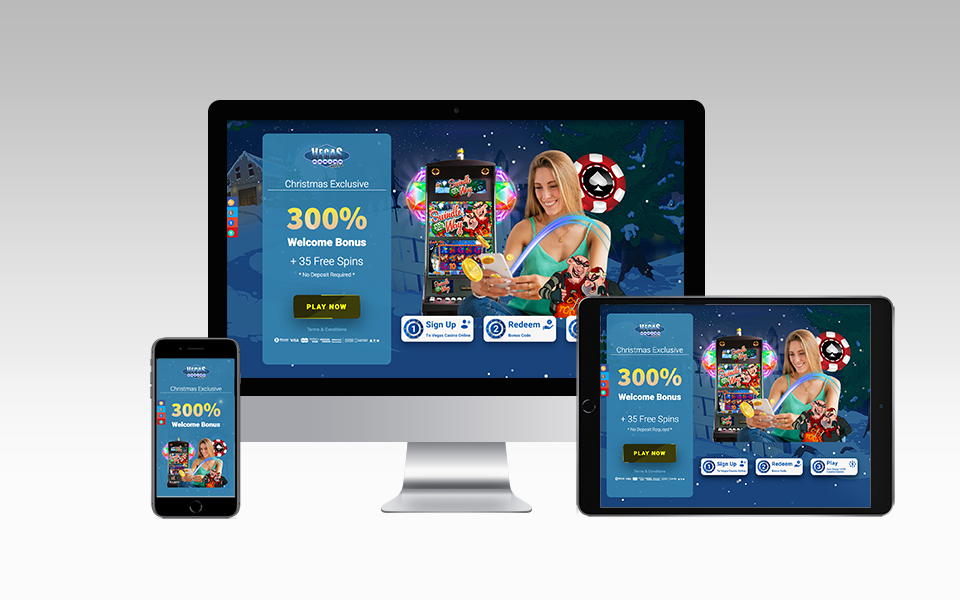 300% WELCOME BONUS + 35 FREE SPINS